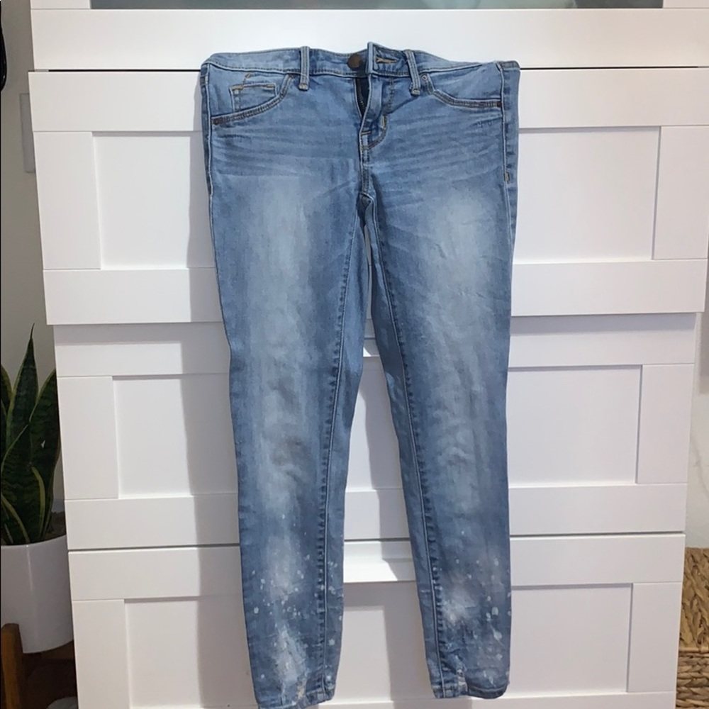 mid-rise jegging crop jeans